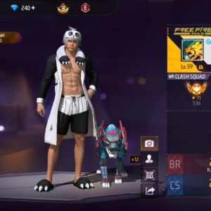 FREE FIRE LVL 59 PRIME 3 ACCOUNT